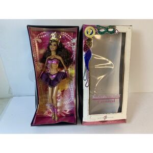 Barbie Doll Festivals Of The World Carnival 2005 Pink Label BOX DAMAGE